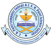 C. B. Patel Computer College and J. N. M. Patel Science College emblem